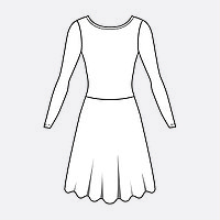 Рейтинговое платье, арт. 71-1042