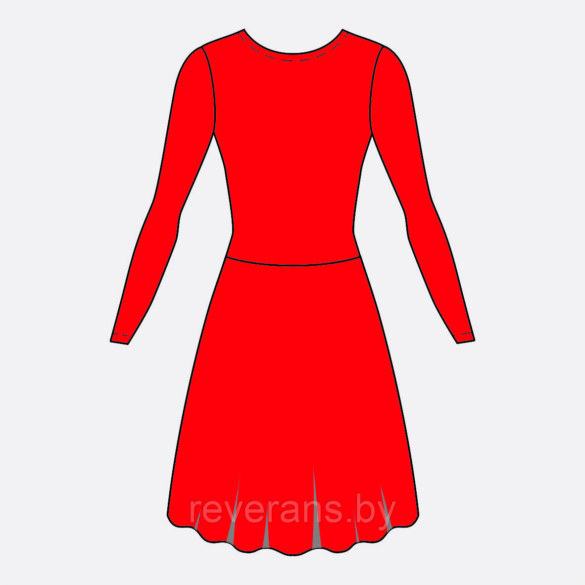 Рейтинговое платье, арт. 71-1044 - фото 3 - id-p58254702
