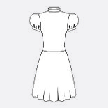 Рейтинговое платье, арт. 71-1043, фото 2