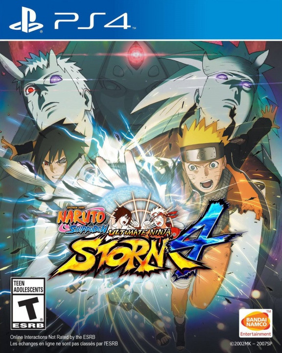 Naruto Shippuden: Ultimate Ninja Storm 4 (PS4, английская версия)