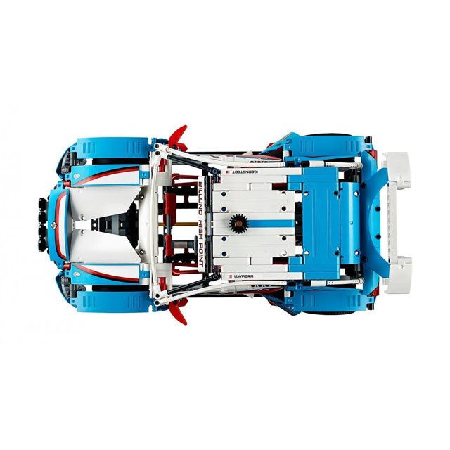 Конструктор Decool 3377 Гоночный автомобиль 2в1 (аналог Lego Technic 42077) 1005 деталей - фото 3 - id-p100260414