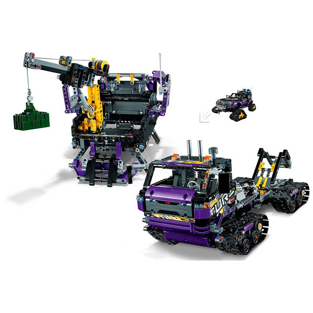 Конструктор Lele 38044 Technology 2в1 Экстремальные приключения (аналог Lego Technic 42069) 2415 деталей