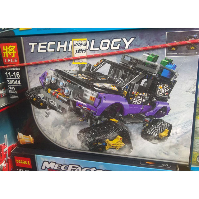 Конструктор Lele 38044 Technology 2в1 Экстремальные приключения (аналог Lego Technic 42069) 2415 деталей - фото 2 - id-p100260495