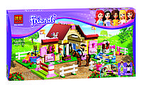 10163 Конструктор Bela Friends "Городские конюшни" 400 деталей, аналог Lego Friends 3389