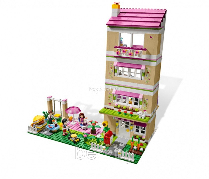 10164 Конструктор Bela Friends "В гостях у Оливии" 695 деталей, аналог Lego Friends 3315 - фото 4 - id-p100260955