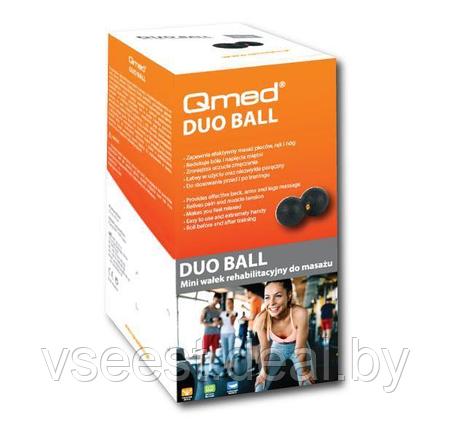 Массажный мини валик 16х8 см Qmed Duoball, фото 2