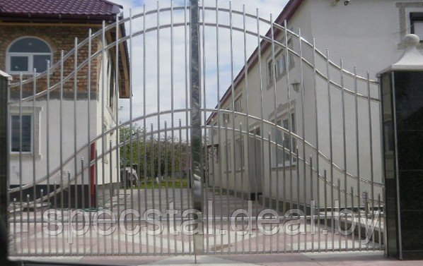 Ворота Н-ВО-2 из нержавеющей стали - фото 2 - id-p5183283