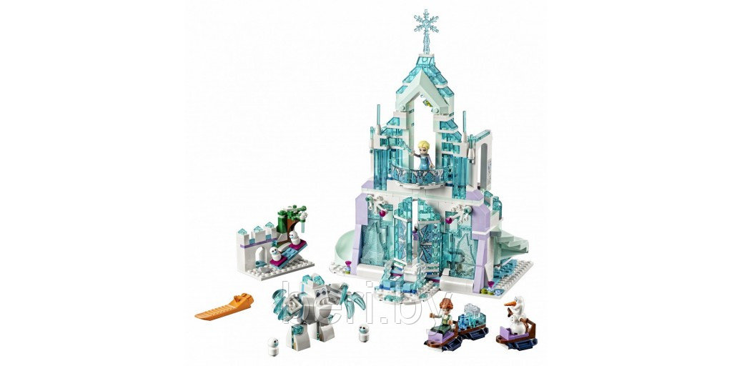 10664 Конструктор Bela Frozen "Волшебный ледяной замок Эльзы" 709 деталей, аналог Lego Frozen 41148 - фото 3 - id-p100290233