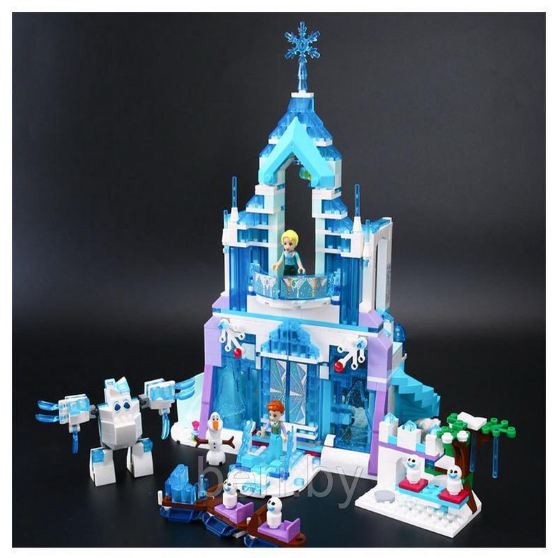 10664 Конструктор Bela Frozen "Волшебный ледяной замок Эльзы" 709 деталей, аналог Lego Frozen 41148 - фото 4 - id-p100290233