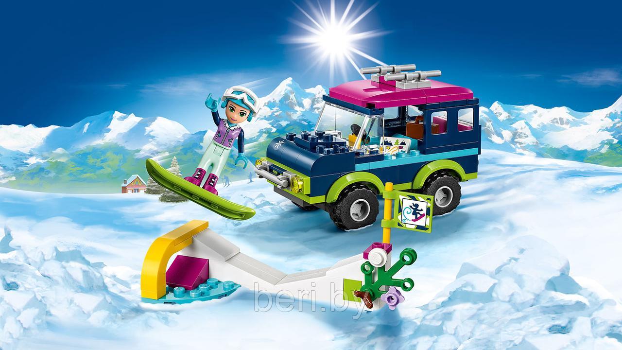 10728 Конструктор Bela Friends "Горнолыжный курорт. Внедорожник" 144 детали, аналог Lego Friends 41321 - фото 4 - id-p100291595