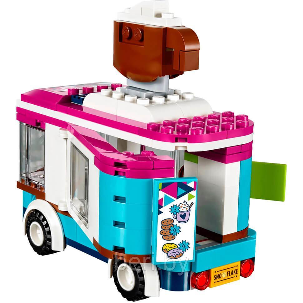 10729 Конструктор Bela Friends Горнолыжный курорт: Фургон с горячим шоколадом 254 д. аналог Lego Friends 41319 - фото 3 - id-p100291607