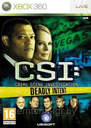 CSI: Deadly Intent Xbox 360 - фото 1 - id-p100295986