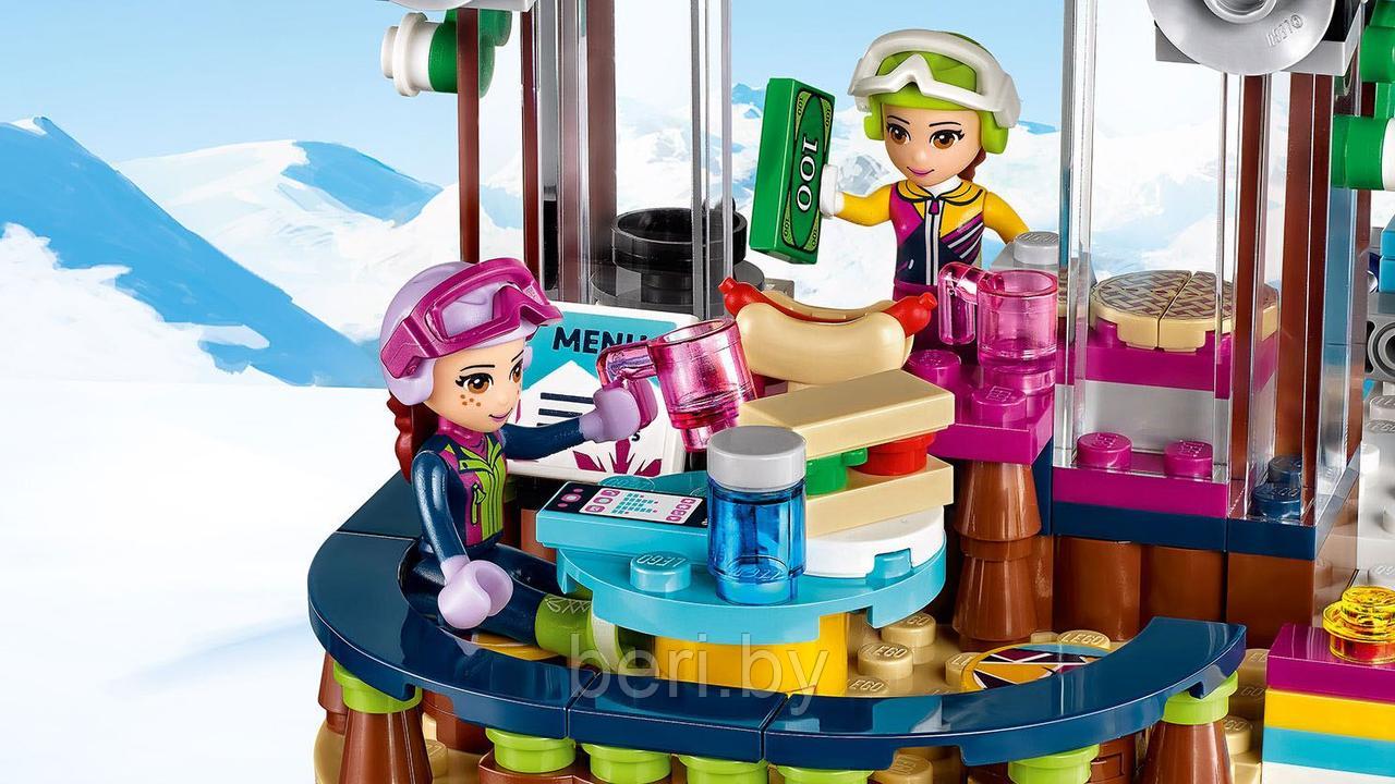 10732 Конструктор Bela Friends "Горнолыжный курорт: подъемник" 591 деталь, аналог Lego Friends 41324 - фото 3 - id-p100302707