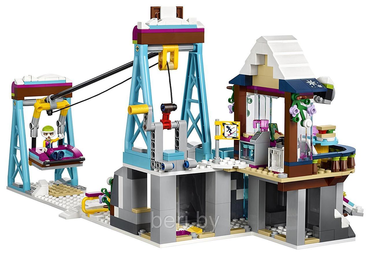 10732 Конструктор Bela Friends "Горнолыжный курорт: подъемник" 591 деталь, аналог Lego Friends 41324 - фото 4 - id-p100302707