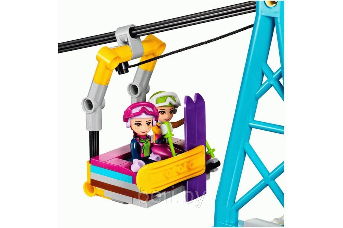 10732 Конструктор Bela Friends "Горнолыжный курорт: подъемник" 591 деталь, аналог Lego Friends 41324 - фото 5 - id-p100302707