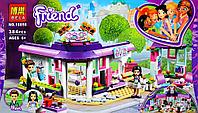 10856 Конструктор Bela Friends "Арт-кафе Эммы" 384 детали, аналог Lego Friends 41336