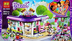 10856 Конструктор Bela Friends "Арт-кафе Эммы" 384 детали, аналог Lego Friends 41336