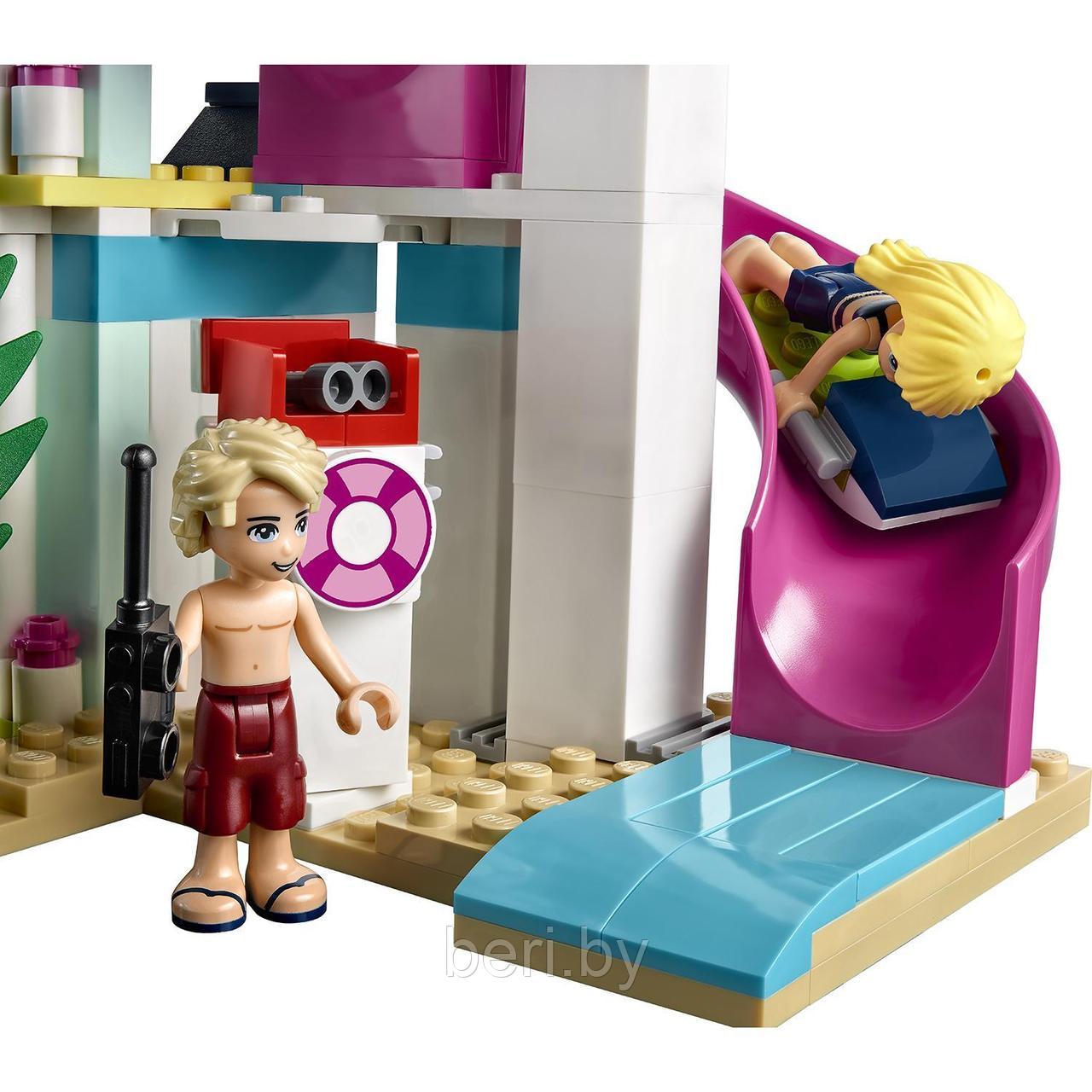 11035 Конструктор Bela Friends "Курорт в Хартлейк-Сити" 1029 деталей, аналог Lego Friends 41347 - фото 5 - id-p100320594