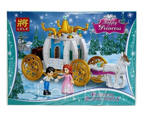 37067 Конструктор Lele "Карета Принцессы" 169 деталей аналог Lego Disney Princess 2 вида - фото 1 - id-p100320620