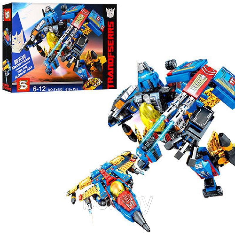 Конструктор SY953 Transformers 2 в 1, 616 деталей аналог LEGO Transformers - фото 2 - id-p100320702