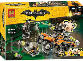 Конструктор Bela Batman 10737 "Химическая атака Бэйна" 380 деталей, аналог Lego Batman 70914