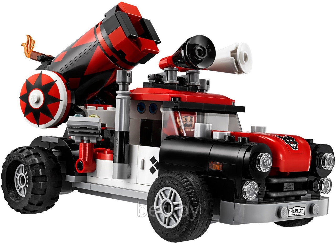 10880 Конструктор Bela Batman "Тяжёлая артиллерия Харли" 449 деталей, аналог Lego Batman 70921 - фото 2 - id-p100334320