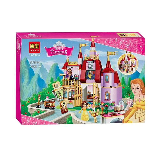 Конструктор Bela Princess 10565 Заколдованный замок Белль (аналог Lego Disney Princess 41067) 376 деталей - фото 3 - id-p100349990