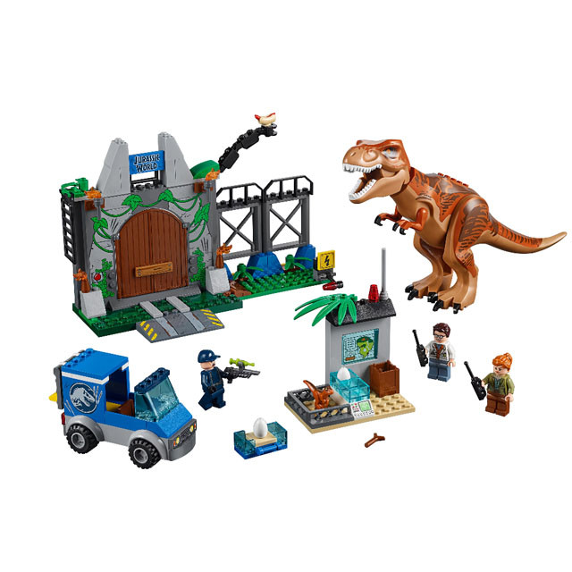 Конструктор Bela 10920 Dinosaur World Побег Ти-Рекса (аналог LEGO Juniors Jurassic World 10758) 168 деталей - фото 2 - id-p100350017