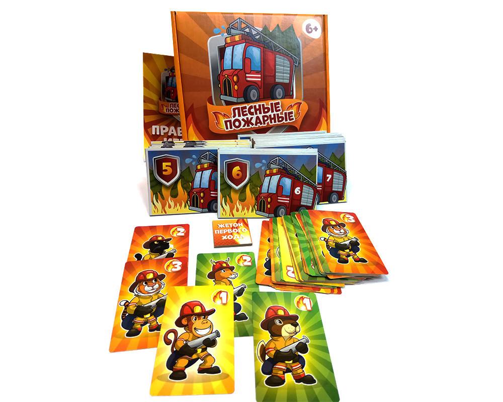 Настольная игра Лесные Пожарные. Компания Дубль 2 - фото 2 - id-p100371202