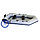 Надувная моторно-гребная лодка Хантер 280 ТН New, фото 3