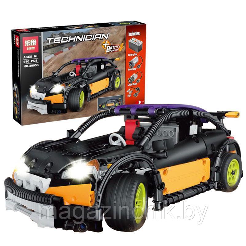 Конструктор на р/у Hatchback Type R, свет, Lepin 20053, аналог Лего Техник