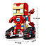 Конструктор MOULD KING 13038 Iron Man Железный Человек с ДУ (аналог LEGO Technic/BrickHeadz 41604) 392 детали, фото 3