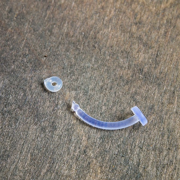 Микробанан из биполаста ретейнер (1,6*10мм) - фото 1 - id-p100401101