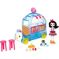 Игровой набор "Фургончик мороженого Прины Пингвины"Mattel Enchantimals FKY58