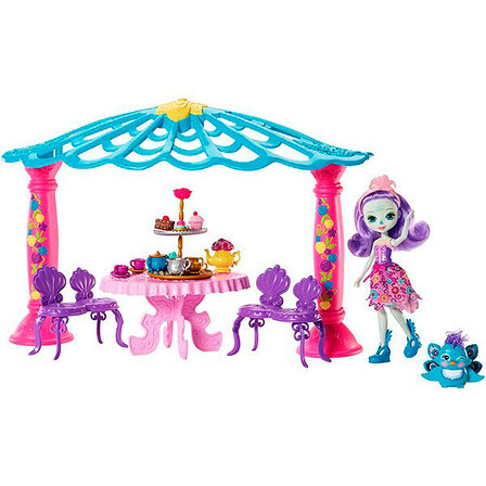 Enchantimals Mattel Enchantimals FRH49 Набор "Чаепитие Пэттер Павлины и Флэпа", фото 2