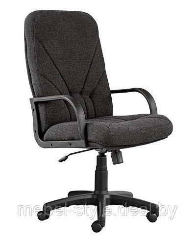 Кожаное кресло МЕНЕДЖЕР PL для работы и дома, стул MANAGER PL в коже SPLIT - фото 10 - id-p100416446