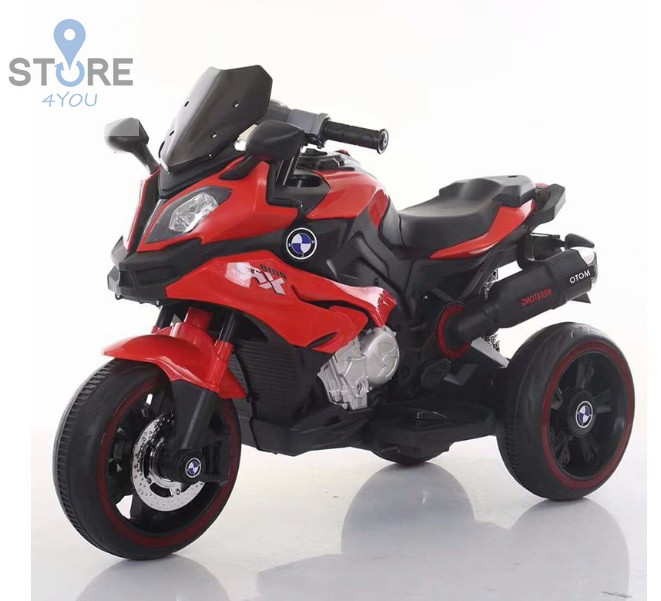 Электромотоцикл детский RX1500 red - фото 1 - id-p100420587