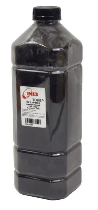 Тонер Imex Универсальный для HP LJ P1005, Тип CMG-3, Bk, 1 кг, канистра