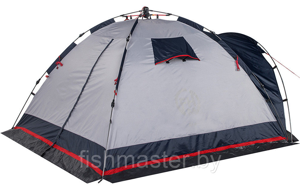 Палатка полуавтоматическая FHM "Alcor 3" Синий/Серый - - фото 2 - id-p99110501