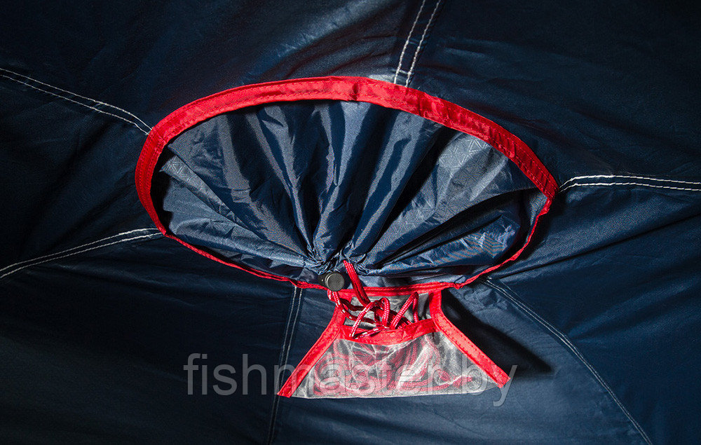 Полуавтоматическая палатка FHM "Alioth 4" Синий/Серый - - фото 4 - id-p100432021