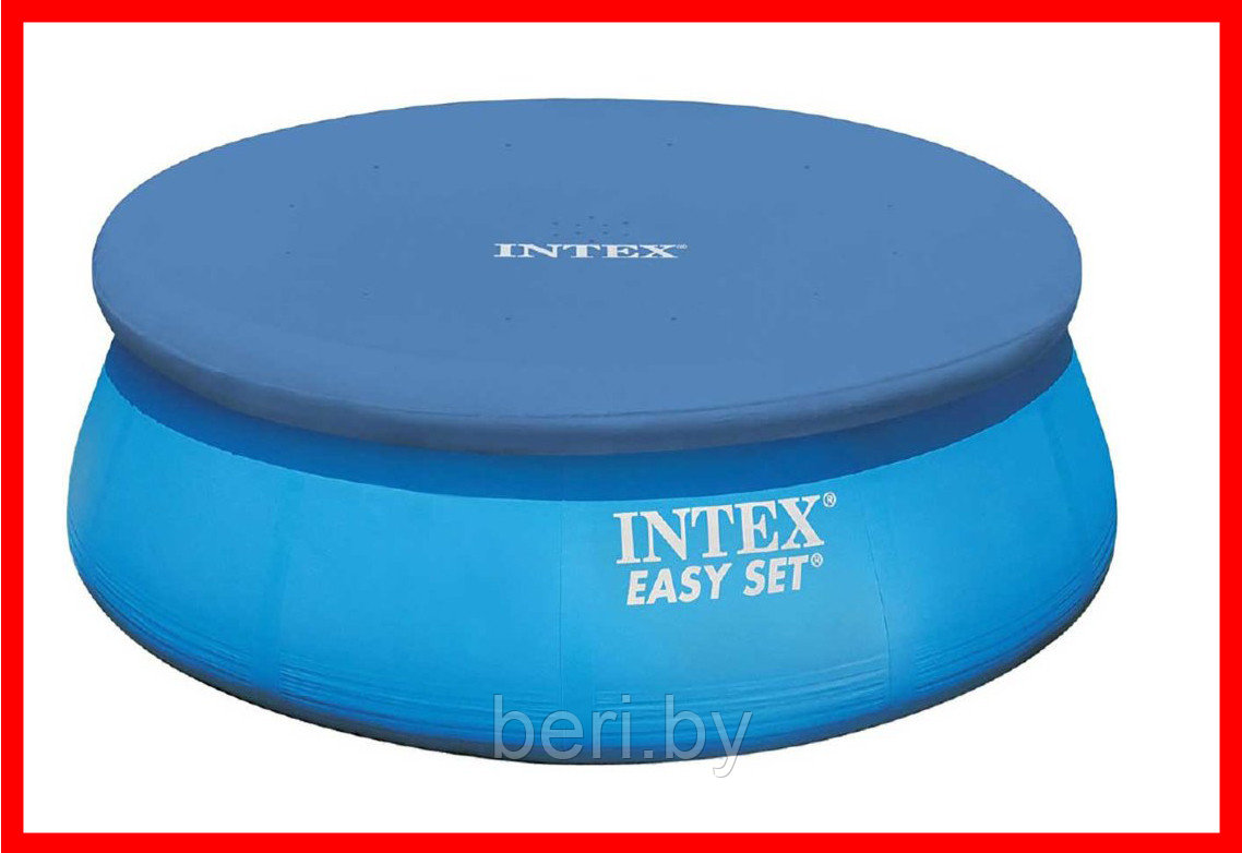 INTEX 28020 Тент, крышка 244 см для круглых надувных бассейнов Easy Set Pool Cover, интекс - фото 2 - id-p100433094