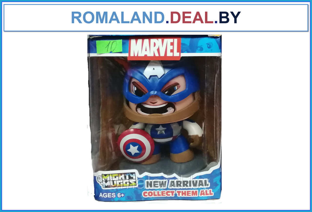 👉 👀 Игрушка-герой из комикса Marvel Капитан Америка (Многоликий)