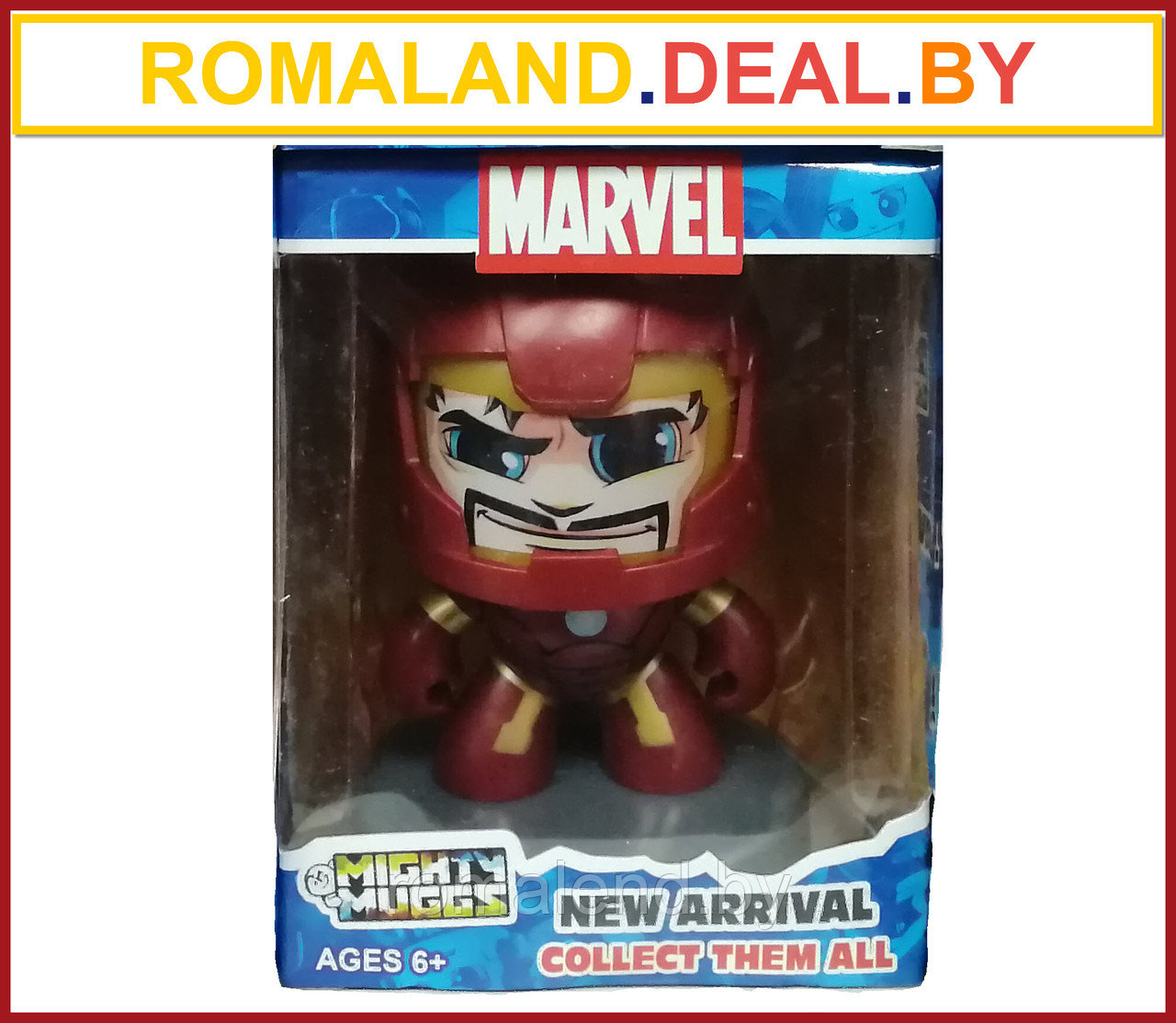 👉 👀 Игрушка-герой из комикса Marvel Железный человек (Многоликий)