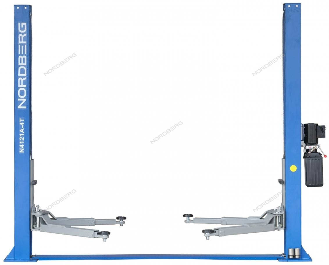 Подъемник двухстоечный, г/п 4т NORDBERG N4121A-4T - фото 1 - id-p96371485