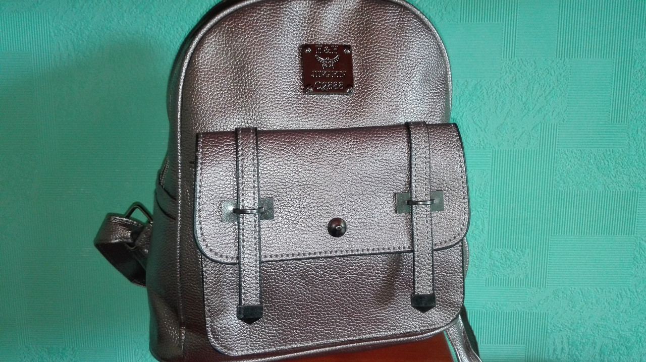 Красивый рюкзак из экокожи - фото 1 - id-p100441502