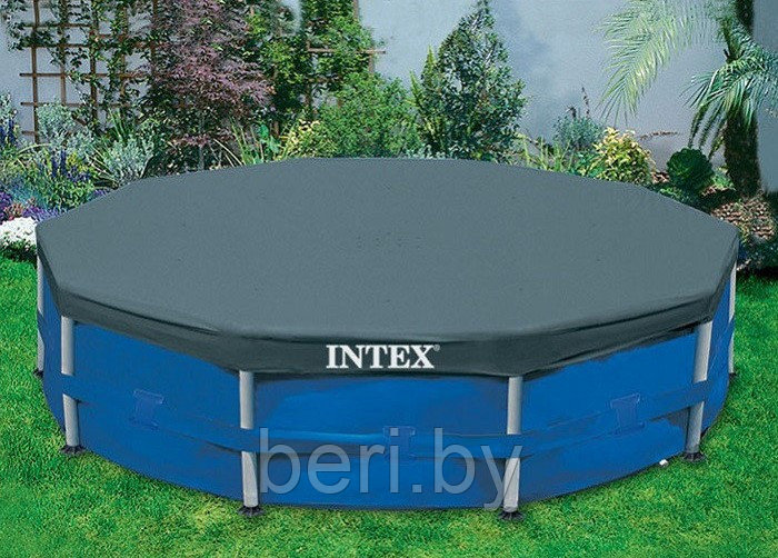 INTEX 28030 Тент, крышка 305 см для каркасных бассейнов, интекс - фото 2 - id-p100433257