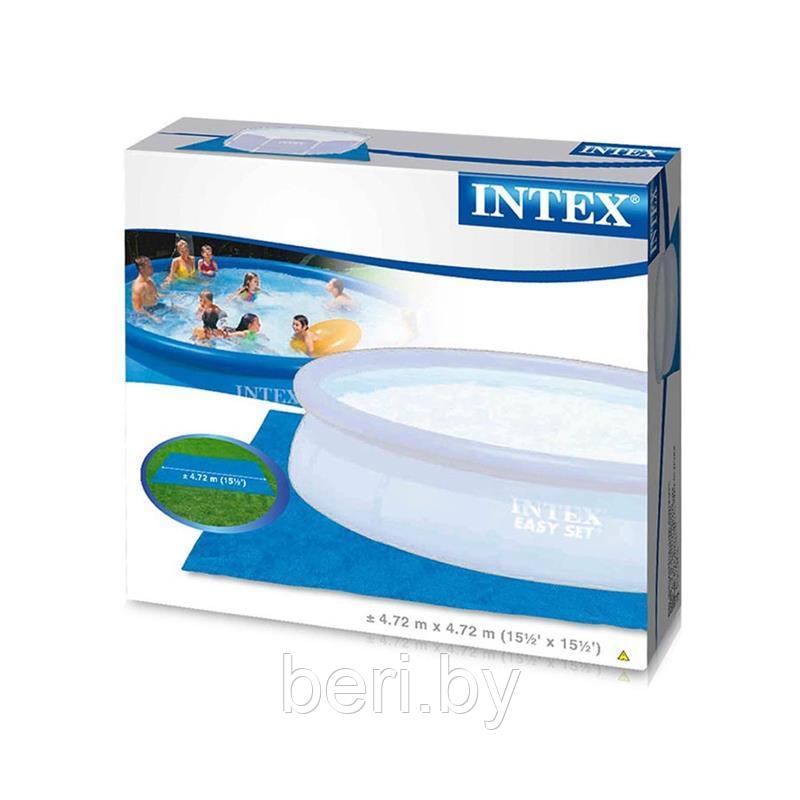 INTEX 28048 Подстилка для надувных и каркасных бассейнов от 244 до 457 см, интекс - фото 6 - id-p100443415