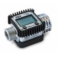 Счетчик цифровой турбинный для дизельного топлива 7-120 л/мин 1"BSP PIUSI K24 F00408100 Италия Оригинал