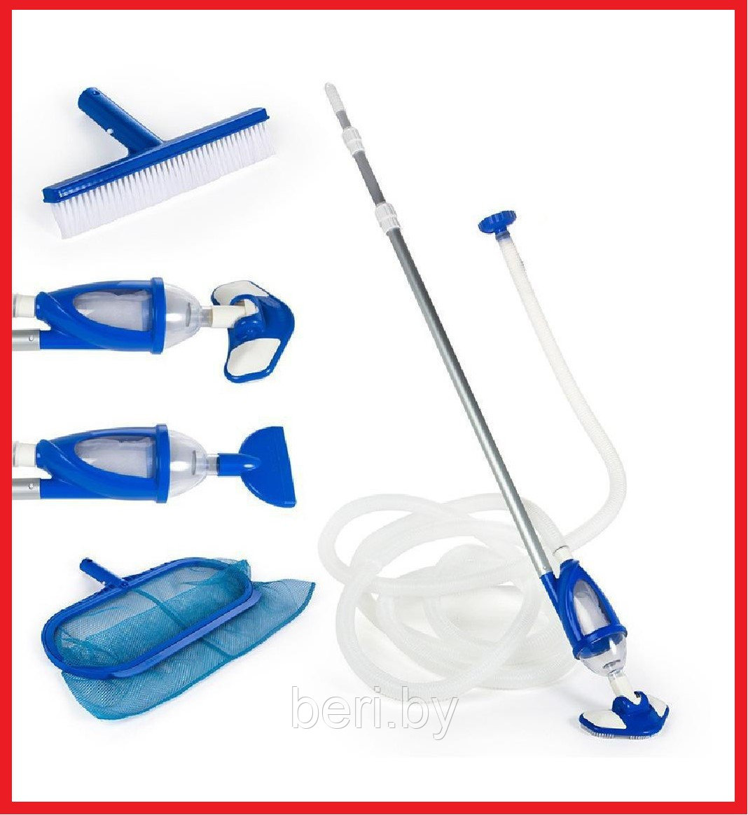 INTEX 28003 Набор для чистки бассейна Deluxe Pool Maintenance Kit , интекс - фото 1 - id-p100444401