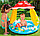 INTEX 57114NP Надувной детский бассейн "Гриб мухомор" (102x89 см), интекс, фото 2
